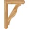 Ekena Millwork Funston Craftsman Rough Sawn Bracket, Western Red Cedar, 6"W x 32"D x 44"H BKT06X32X44FST04RWR - alternate 2